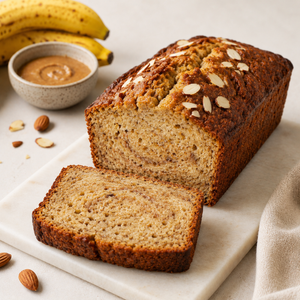 Banana Bread with Almond Butter
