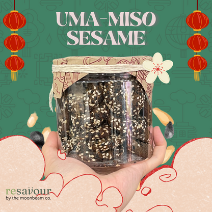 CNY Uma-Miso Sesame Cookies