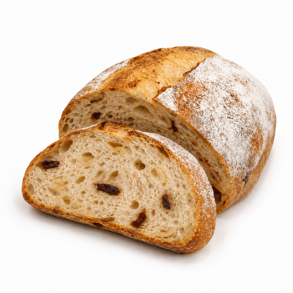 Roasted Garlic & Sundried Tomatoes Sourdough